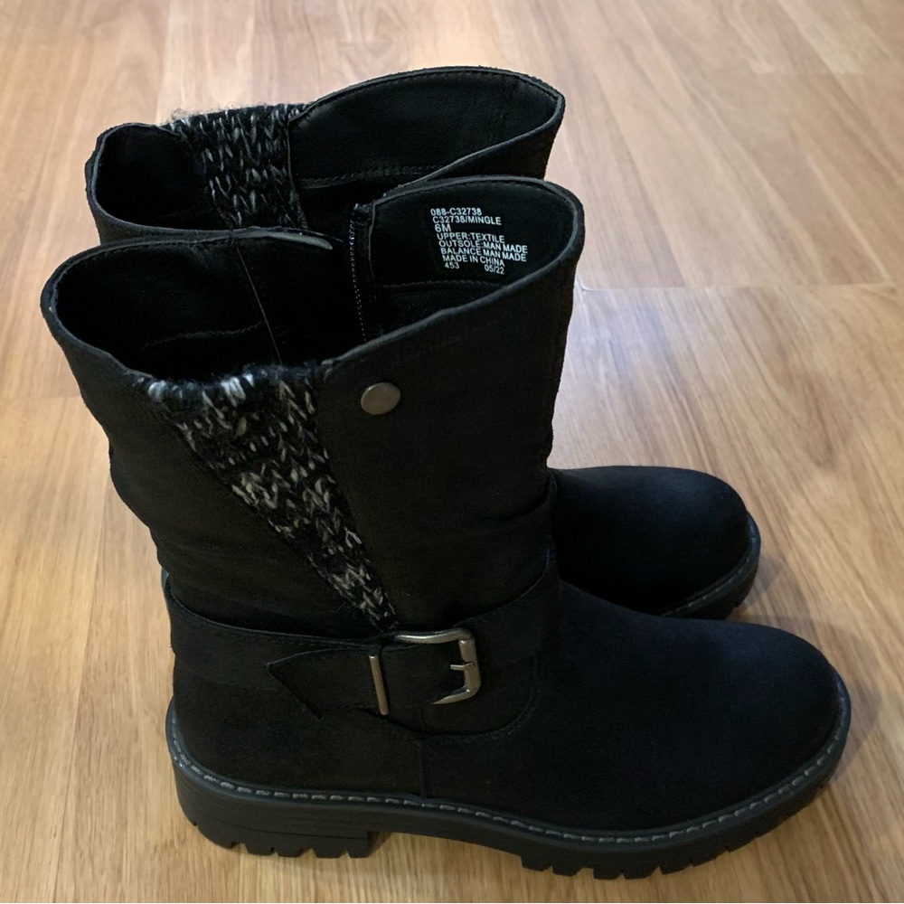 Cliffs by WHITE MOUNTAIN Black Winter Boots
